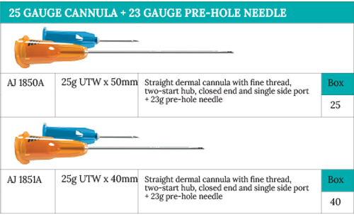 Dermal Filler Cannulas