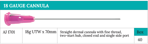 Dermal Filler Cannulas